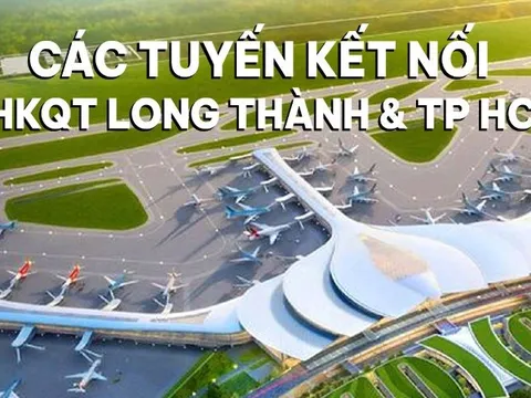 7 hướng tuyến kết nối Cảng hàng không quốc tế Long Thành và TP.HCM