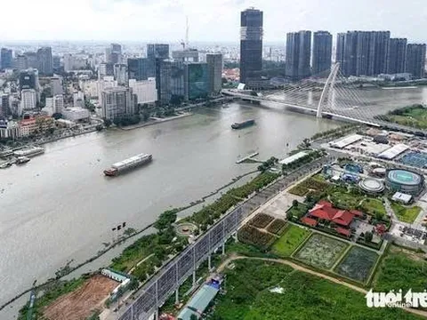 Thaco của ông Trần Bá Dương đề xuất làm quảng trường và khu sinh thái gần 180 ha tại Thủ Thiêm