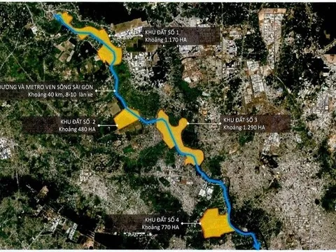 Sun Group đề xuất làm đại lộ & metro ven sông Sài Gòn dài 40km
