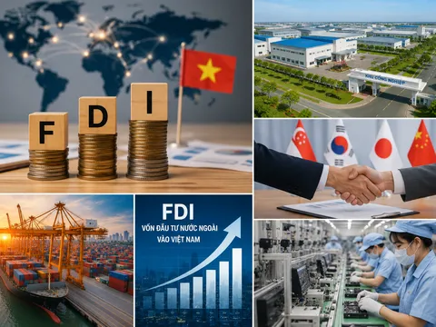 FDI vào Việt Nam tăng 58%, hơn 38 tỷ USD đổ vào chỉ trong 7 tháng