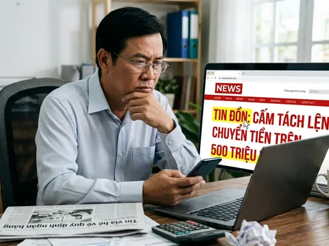 Ngân hàng Nhà nước lên tiếng về tin đồn “cấm tách lệnh chuyển tiền trên 500 triệu đồng”