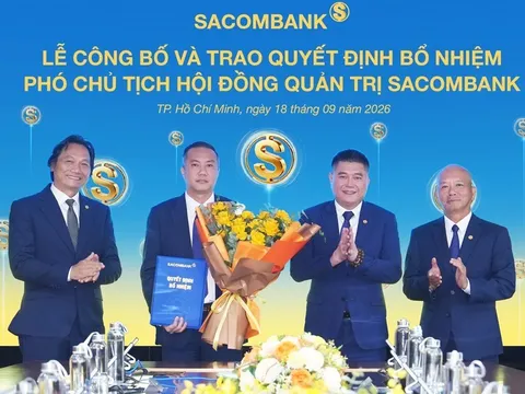 Sacombank bổ nhiệm thêm Phó Chủ tịch HĐQT, ông Nguyễn Xuân Vũ là ai?