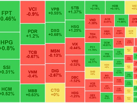 Thị trường chứng khoán 11/9 đầy kịch tính: VN-Index "đi tàu lượn", NVL gây chú ý