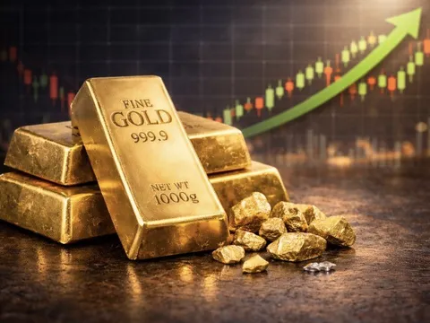 Vàng “soán ngôi” trái phiếu Mỹ sau gần 30 năm: Trật tự dự trữ toàn cầu đang đảo chiều?