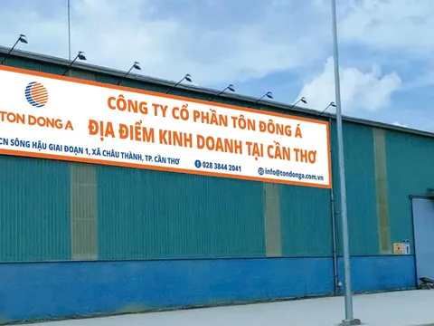 Tôn Đông Á bán niên 2025: Lãi rớt gần nửa, khách hàng lớn Thép Hạnh Hiếu bị cưỡng chế thuế