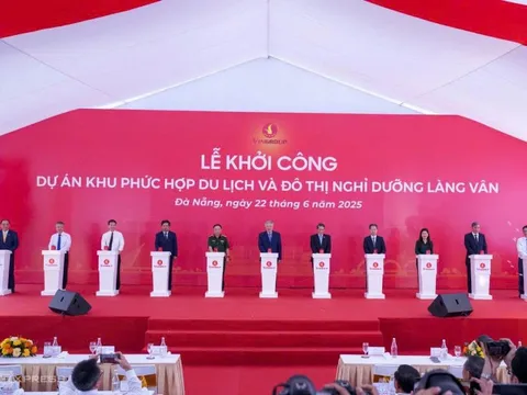 Vingroup khởi công siêu dự án nghỉ dưỡng 44.000 tỷ tại chân đèo Hải Vân