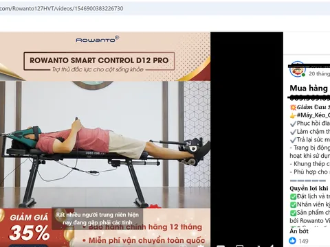 Máy kéo giãn cột sống bị “thần dược hóa”: Quảng cáo chữa khỏi thoát vị, nhưng tiềm ẩn nguy cơ làm bệnh nặng hơn