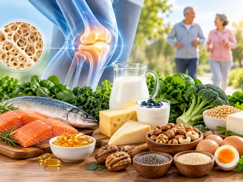 Sau tuổi 50, đừng bỏ qua 8 nhóm thực phẩm giúp duy trì xương chắc khỏe