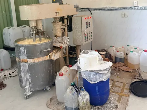 Đột kích kho "kem trộn" gần 3,5 tấn ở Gia Lai, tạm giữ toàn bộ hàng hóa