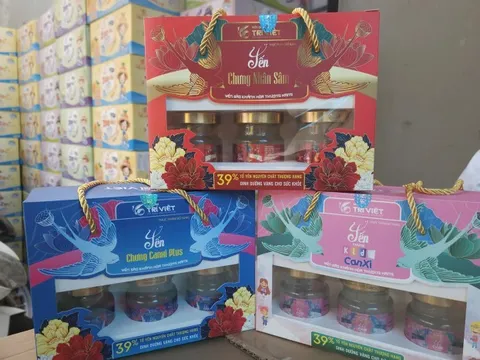 Nước yến “dỏm” bị phạt gần 1 tỷ, buộc thu hồi toàn bộ sản phẩm