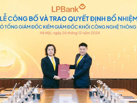 LPBank “chơi lớn” khi bổ nhiệm chuyên gia công nghệ Lưu Danh Đức làm Phó Tổng Giám đốc để thúc đẩy chuyển đổi số!