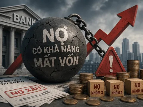 Nợ xấu rủi ro cao tiếp tục phình to: Sacombank dẫn đầu, HDBank tăng mạnh nhất