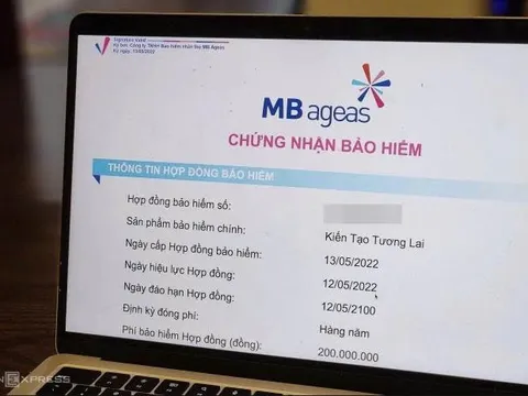 400 triệu "bay màu" vì tin lời tư vấn bảo hiểm của MB Ageas, chữ ký chuyển tiền bị dán khắp hợp đồng! Tòa nói: Không bị lừa!