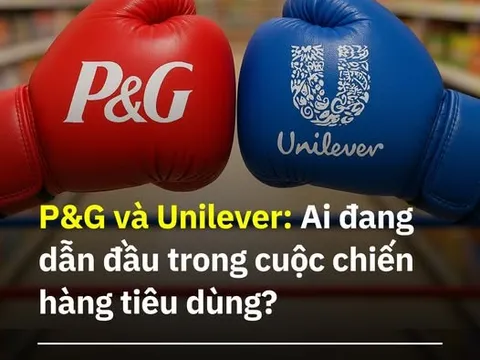P&G và Unilever: Ai đang dẫn đầu trong cuộc chiến hàng tiêu dùng