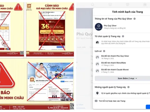 Cảnh báo: Lừa đảo mạo danh Bảo Tín Minh Châu, Phú Quý trên Facebook