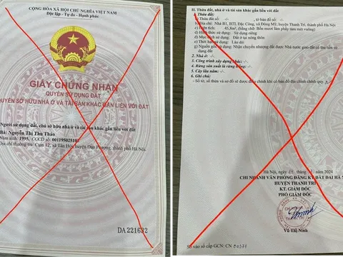 Chiêu lừa mới: Sổ đỏ giả tinh vi xuất hiện, hồ sơ “fake” giống thật tới 90%