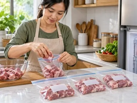 Cấp đông thực phẩm đúng cách tại nhà