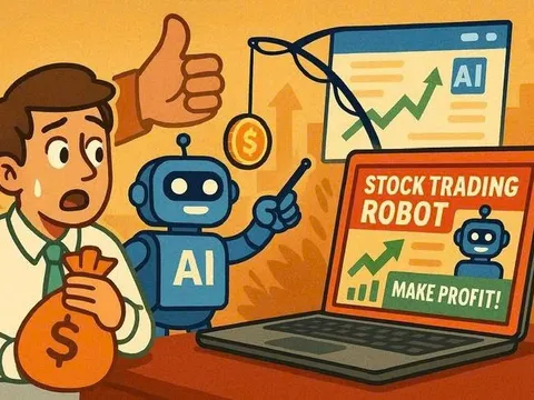 Bùng nổ chiêu lừa “đầu tư chứng khoán bằng robot AI” – Mất trắng tiền tỷ chỉ sau vài click