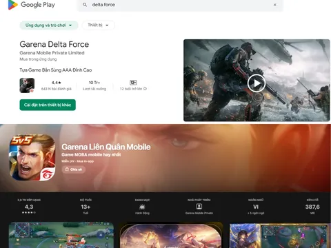 Hiển thị 12+ cho game bạo lực: Garena Việt Nam bị đặt dấu hỏi về phân loại độ tuổi game, tạo khoảng trống an toàn cho trẻ?