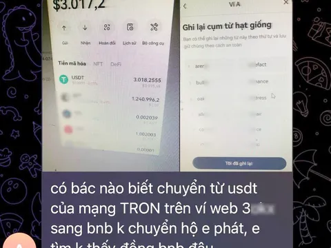 Câu chuyện đau lòng của một Trader! để mất tiền oan với chiêu lừa "Lộ" Seed Phrase truy cập vào ví điện tử