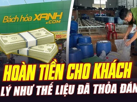 Bách Hóa Xanh hoàn tiền cho khách hàng mua giá đỗ bị tẩm chất cấm với điều kiện giữ hoá đơn, còn về vấn đề sức khoẻ hay lời xin lỗi vẫn chưa thấy nói gì