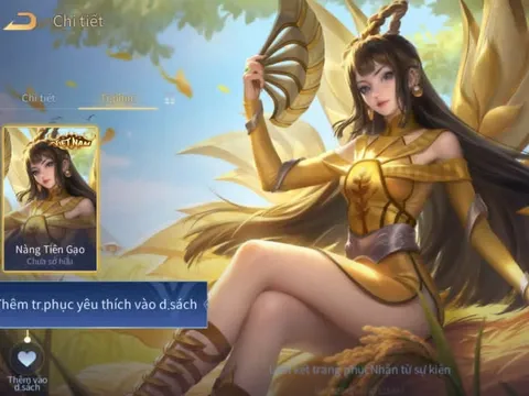 Garena bị phản ứng dữ dội vì xuyên tạc văn hóa qua trang phục “Nàng tiên gạo” trong Liên Quân Mobile