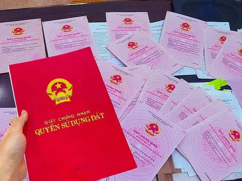Đề xuất cấp Giấy chứng nhận quyền sử dụng đất dưới dạng điện tử