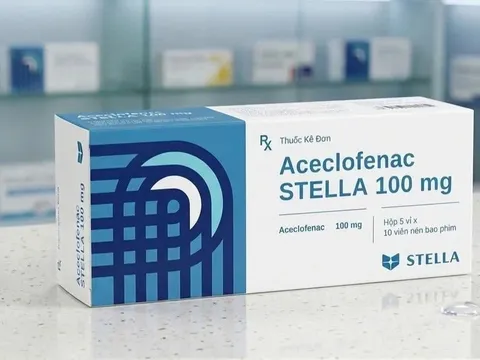 Bộ Y tế thu hồi toàn quốc thuốc Aceclofenac STELLA 100mg do vi phạm chất lượng, không đạt chỉ tiêu tạp chất