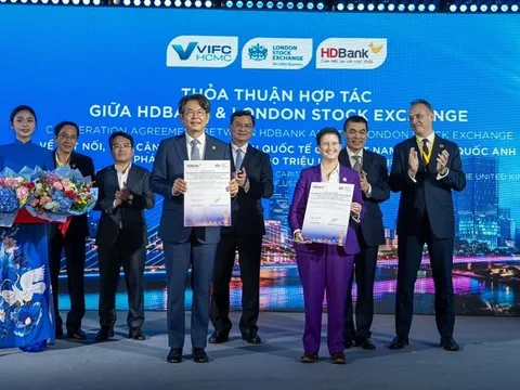 Thấy gì qua cú bắt tay giữa HDBank, VIFC - HCMC và sở giao dịch chứng khoán London
