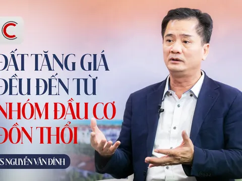 TS Nguyễn Văn Đính: Đất tăng giá là do đầu cơ đồn thổi