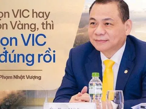 Nghe tỷ phú Phạm Nhật Vượng chọn VIC thay vì vàng: 1 tỷ đồng ngày ấy giờ tương đương 8,5 tỷ