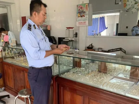 30 ngày, một tỉnh miền Tây phát hiện 41 vụ vi phạm kinh doanh vàng