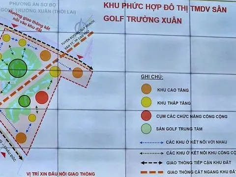 Hai “siêu dự án” sân golf – đô thị hàng trăm hecta được đề xuất ở Cần Thơ