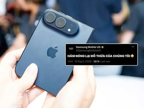 Apple vừa ra Iphone Duo, Samsung lập tức “cà khịa”: Hâm nóng đồ thừa của chúng tôi à?