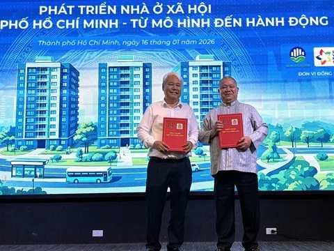 Doanh nghiệp của ông Lê Phước Vũ cam kết xây ít nhất 20.000 căn nhà ở xã hội tại TP.HCM