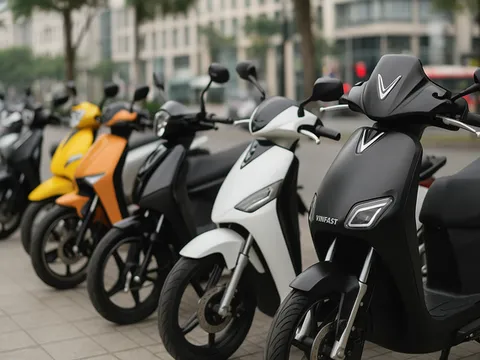 Cuộc đua xe máy điện "nóng rực": 10 xe bán ra có hơn 4 xe là của VinFast