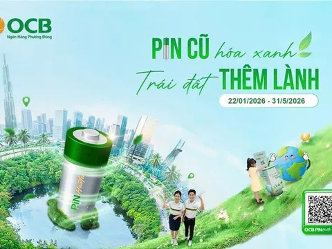 Chiến dịch OCB Pin Hunter đưa tinh thần sống xanh chạm đến nhiều thế hệ