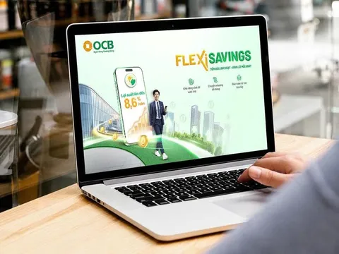 Flexi Savings: Giải pháp tiền gửi linh hoạt, sinh lời mỗi ngày từ OCB