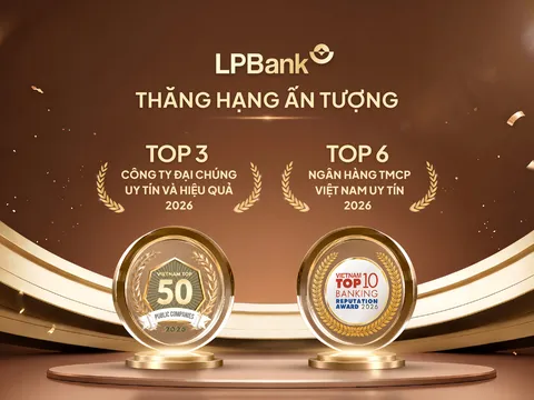 LPBank lập cú đúp thăng hạng, khẳng định vị thế ngân hàng tư nhân hàng đầu