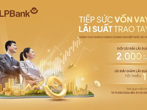 Giải bài toán chi phí cho doanh nghiệp nhỏ và vừa: LPBank tung gói vay ưu đãi 2.000 tỷ, giảm sâu lãi suất