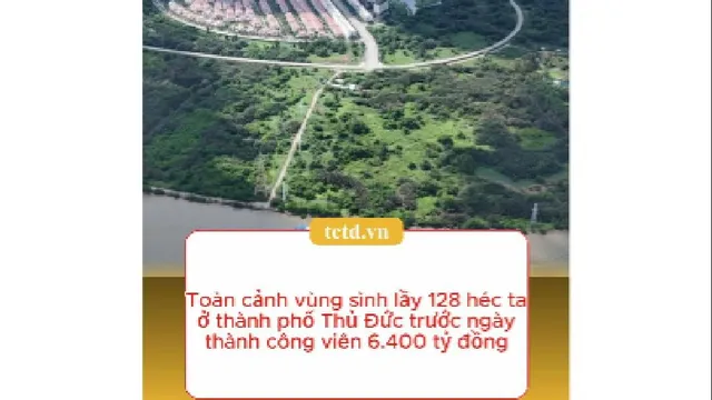 Toàn cảnh vùng sình lầy 128ha ở thành phố Thủ Đức trước ngày thành công viên 6.400 tỷ đồng