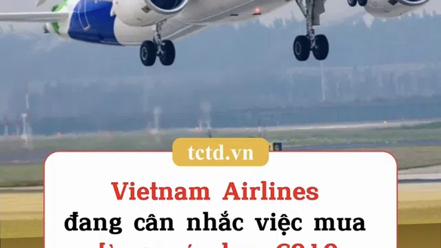 Vietnam Airlines đang cân nhắc việc mua dòng máy bay C919 do Trung Quốc sản xuất